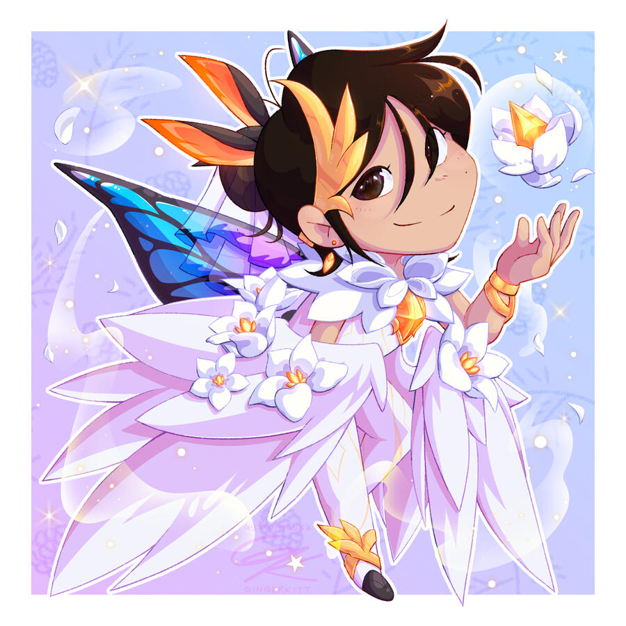 "Feyren Lily" - Chibi Fullbody for Lily, November 2024