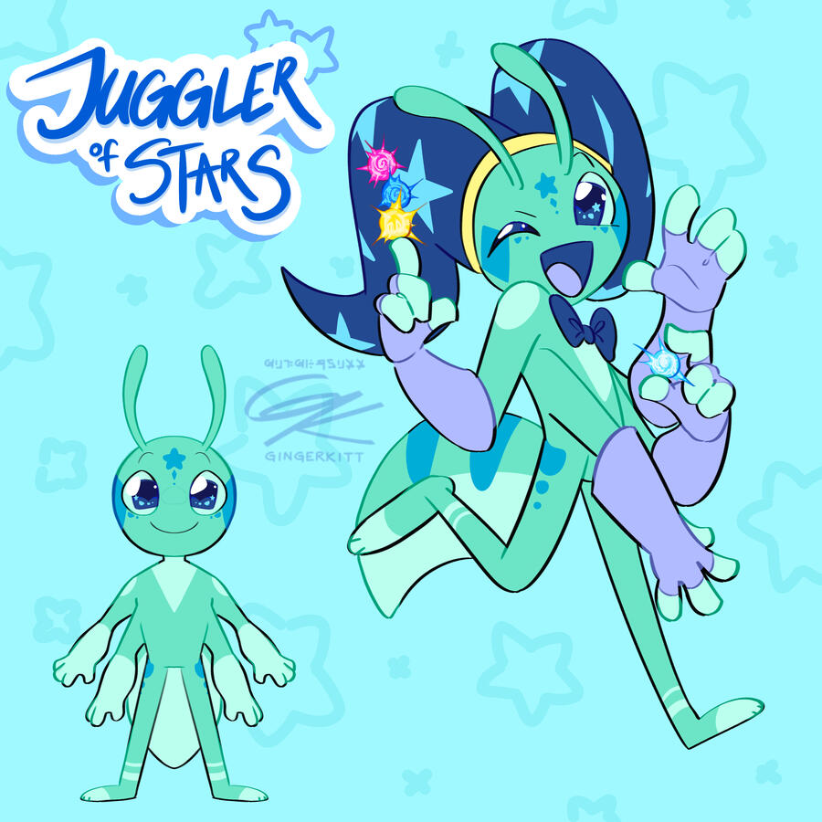 "Juggler of Stars" - Fundraiser design, December 2025