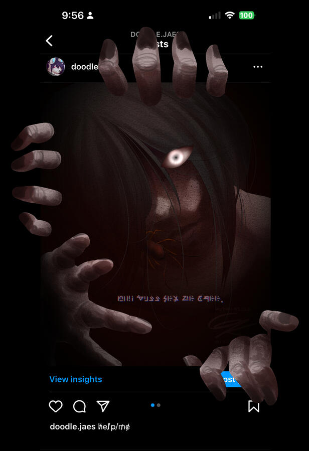 "THE COVEN" - "Draw this in your style" contest entry, September 2023