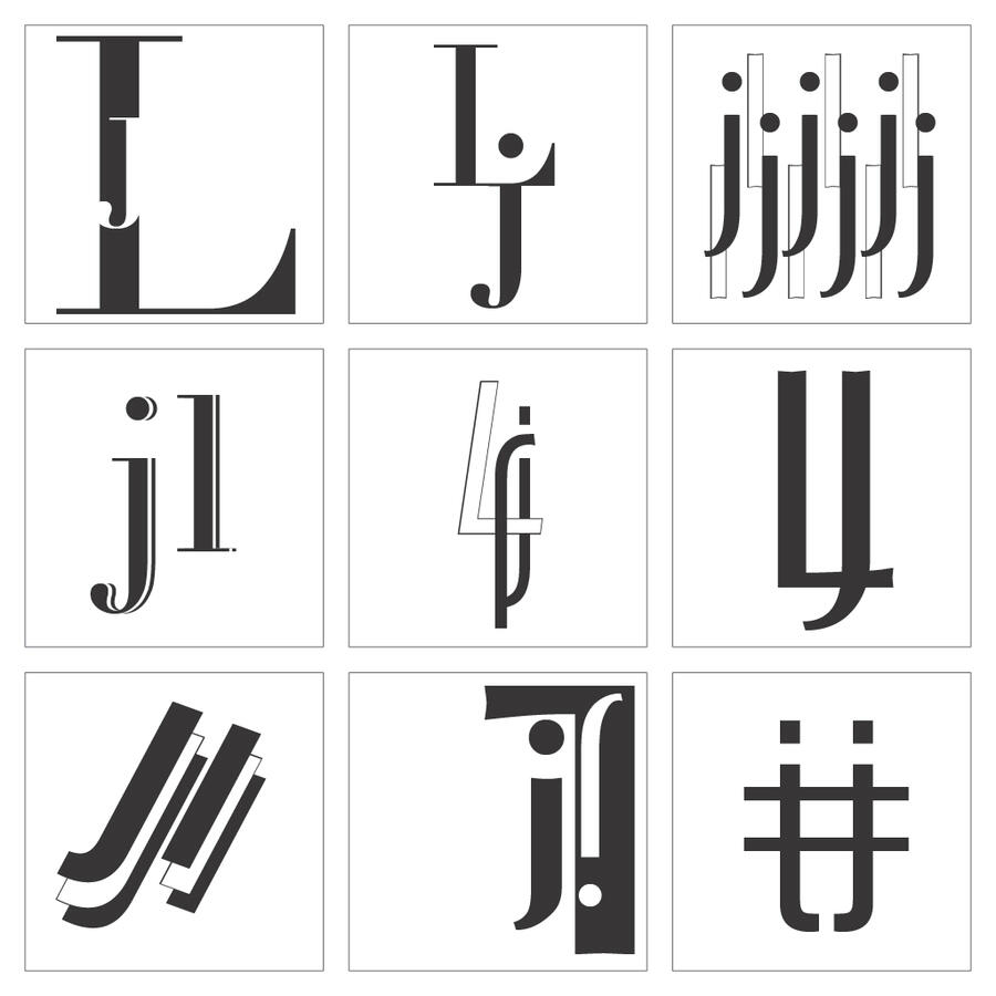 "Monograms" - Assignment encouraging different and unique applications of the student's initials, May 2023