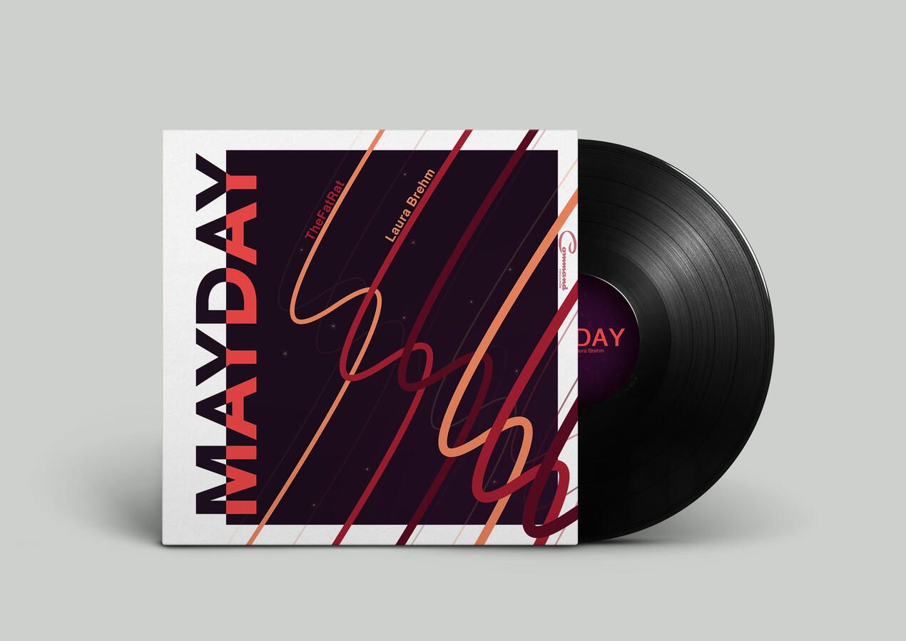 "MAYDAY Vinyl Mockup" - May 2023