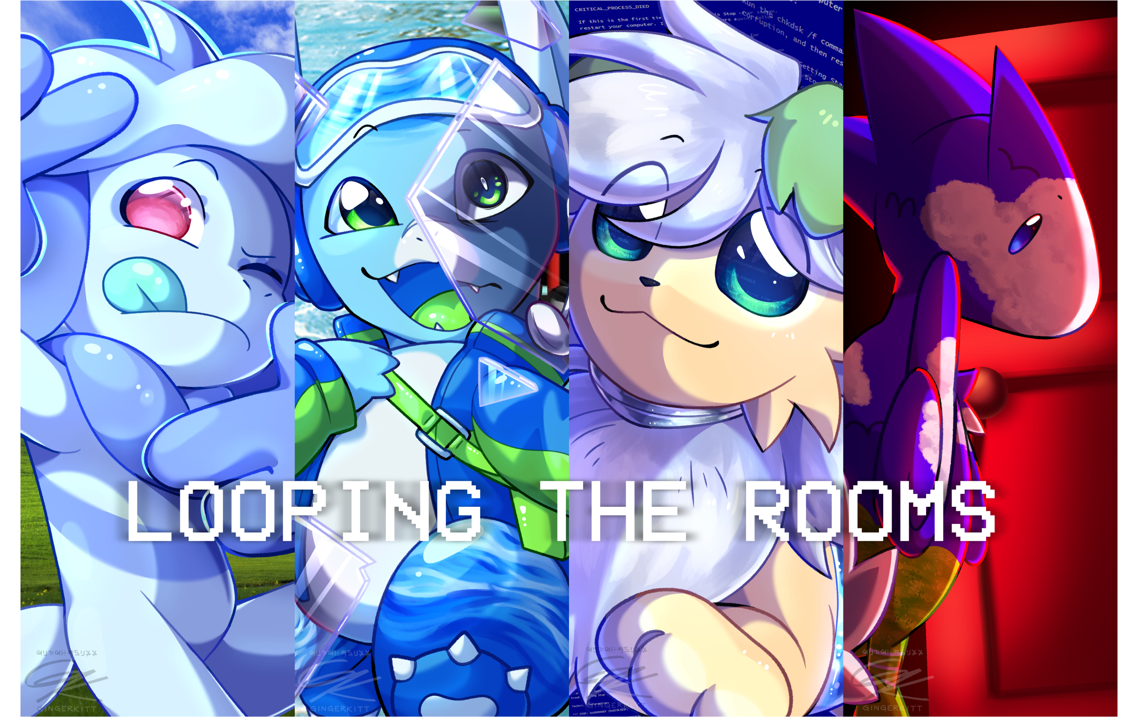 LOOPING THE ROOMS